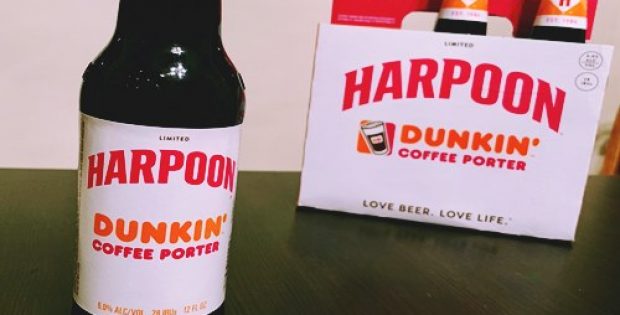 dunkin harpoon brewery coffee flavored beer